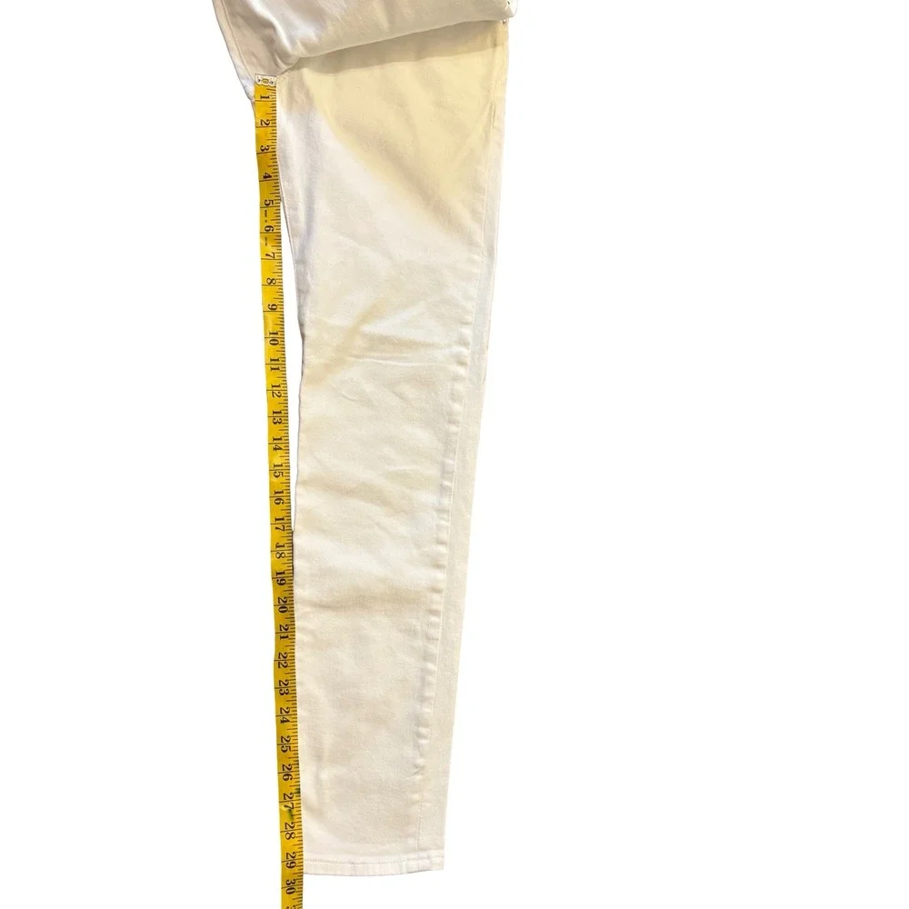 Polo Ralph Lauren Mens Varick Slim Straight White Stretch Jeans 30x30 NWT